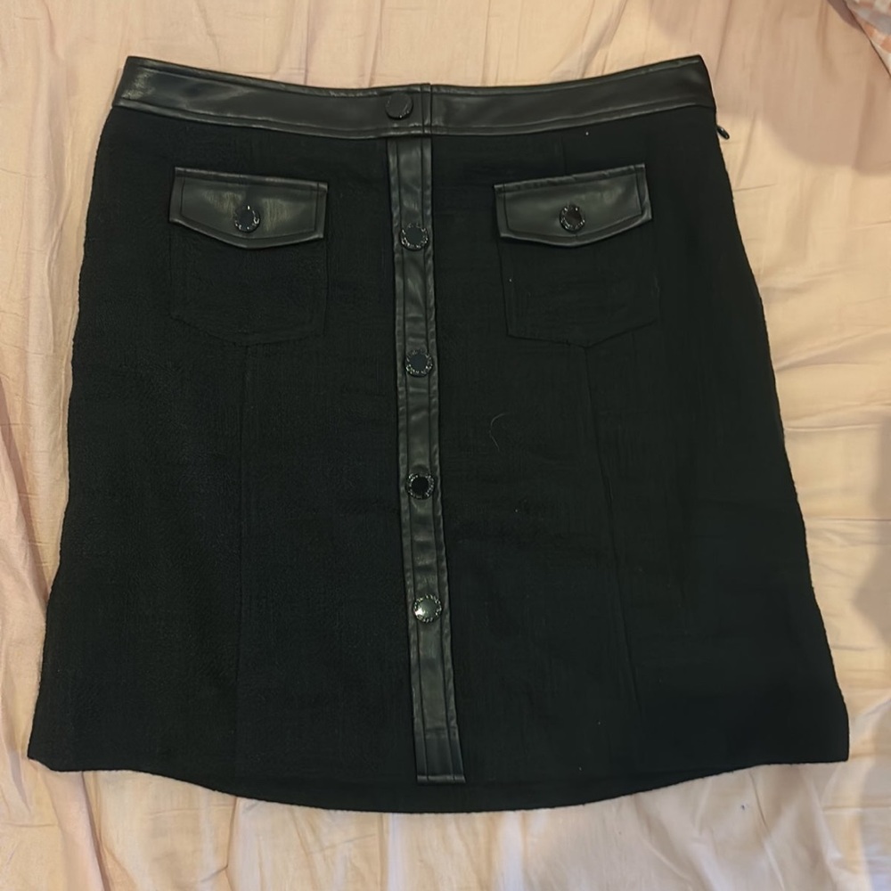 Karl lagerfield black skirt